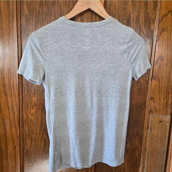 Nine West Soft Spun T Shirt Heathered Grey XSMALL - Picture 4 of 5